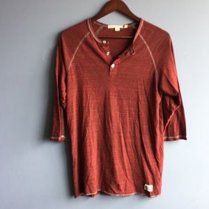 Iron and resin men’s Henley